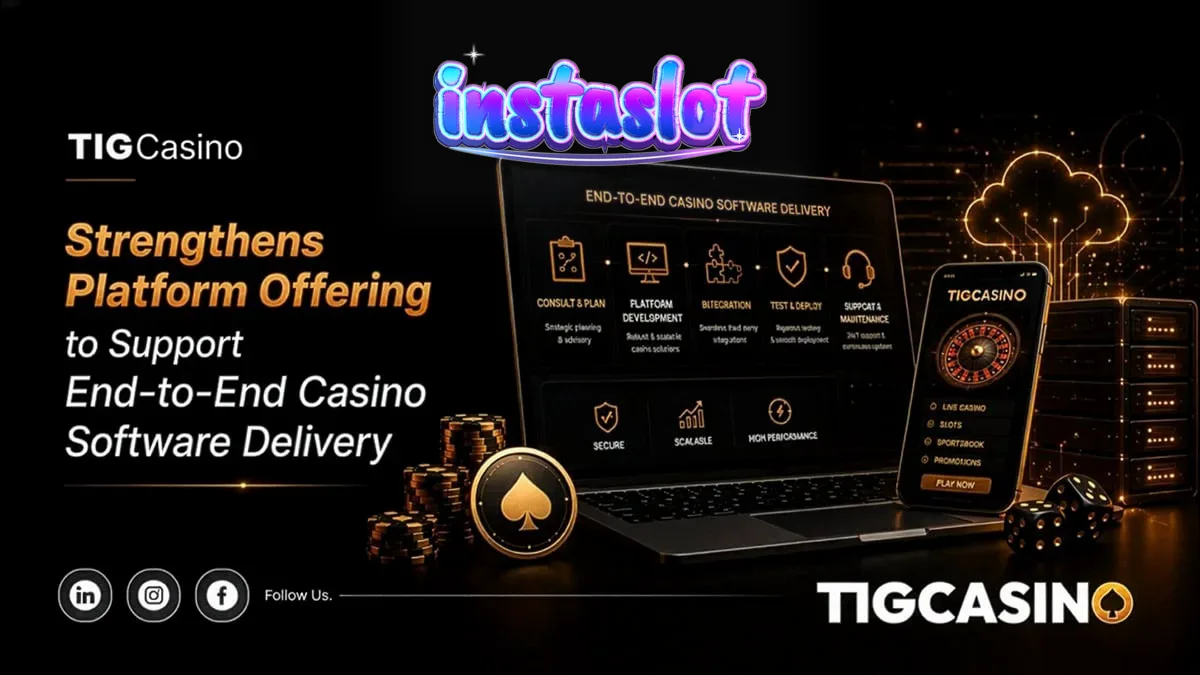 Ilustrasi teknologi kasino online modern dan infrastruktur digital